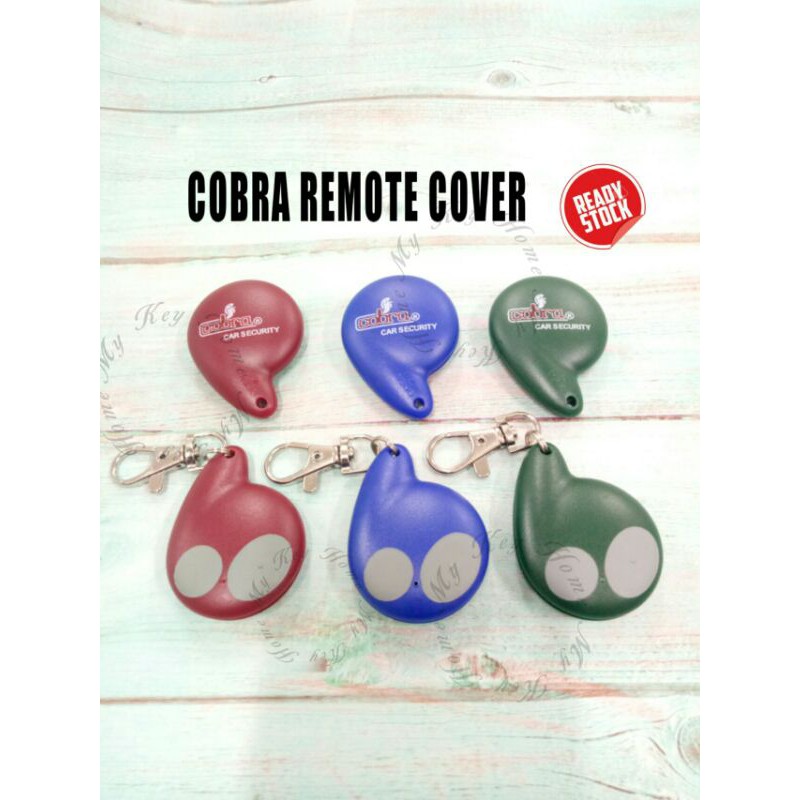 Cobra car alarm remote control key cover case(with cobra logo) | Shopee