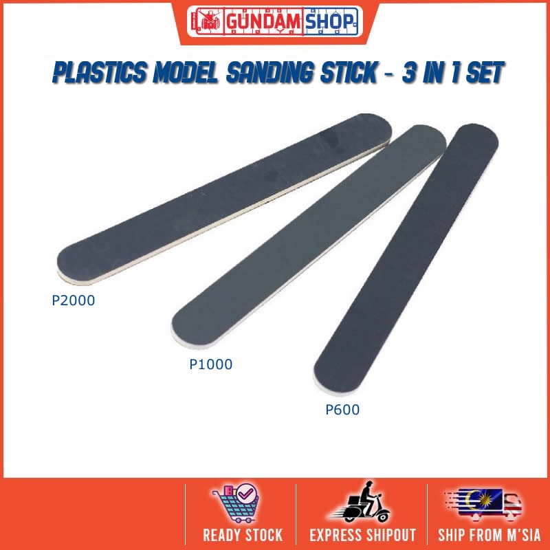Plastics Model Sanding Polishing Stick (Suitable for