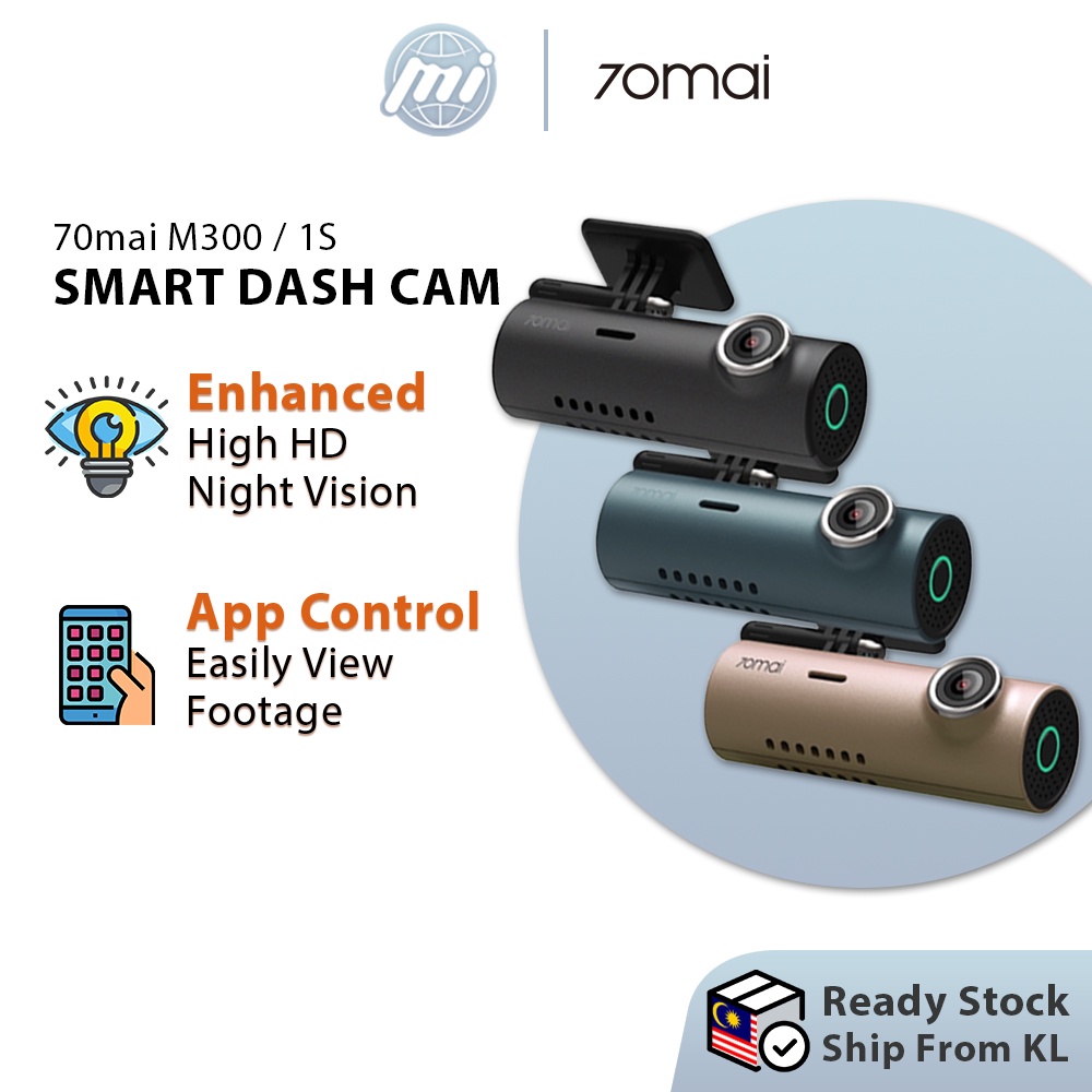 70mai Dash Cam 1S (2 stores) find the best prices today »