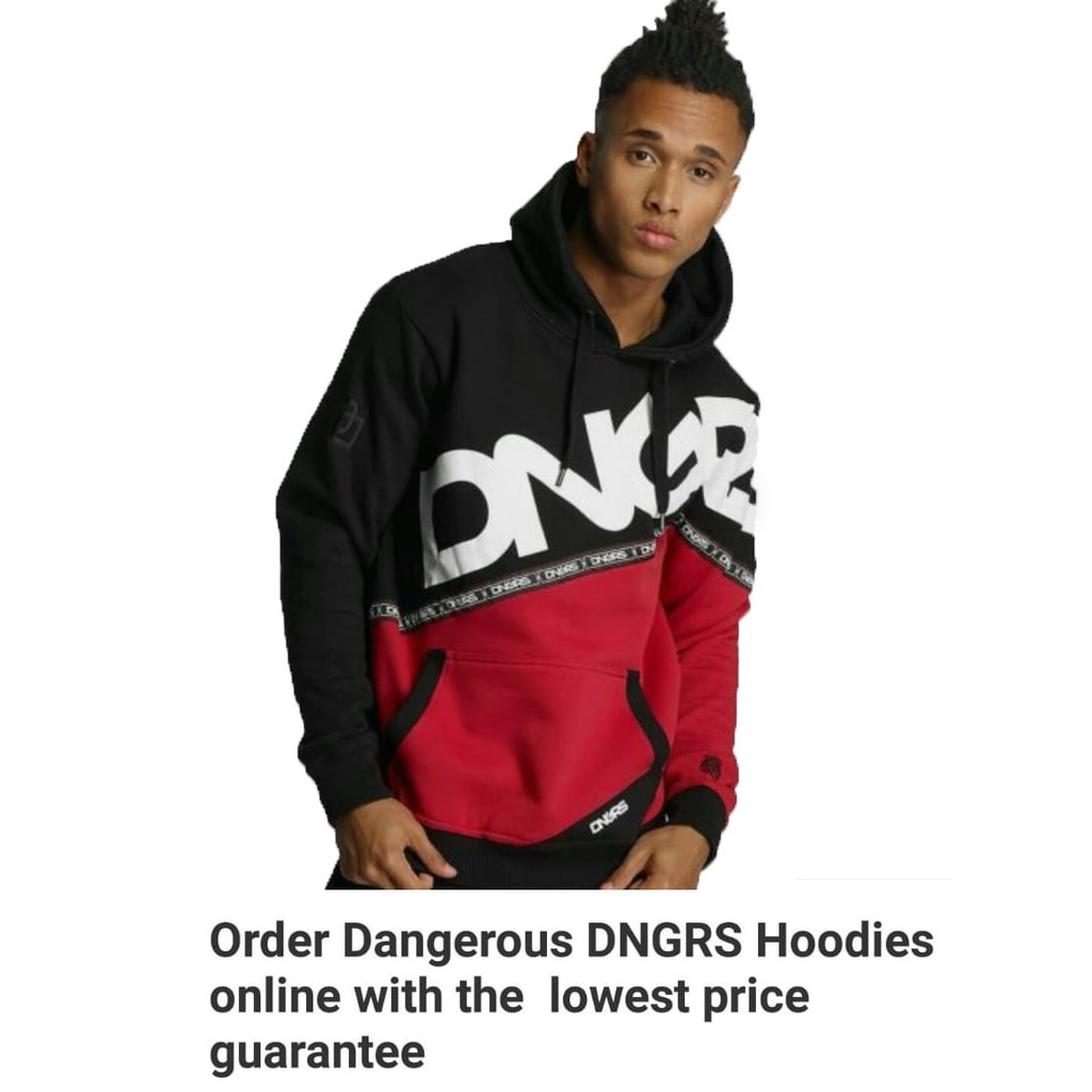 Sweater Hoodie DNGRS Thick FLEECE Material Size XL Shopee Malaysia