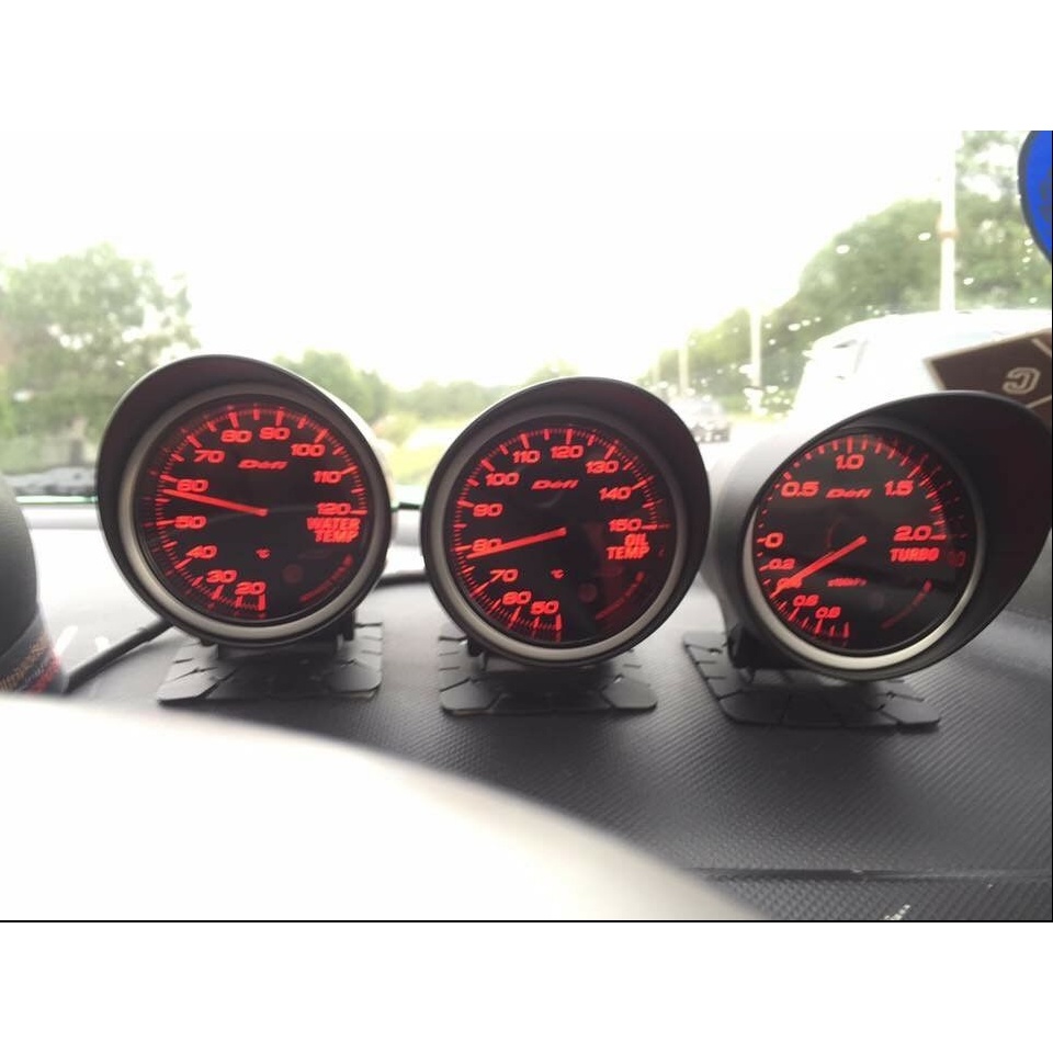 Defi Bf Advanced High Grade Vaccum Boost Oil Temp Press Water Temp Blue ...