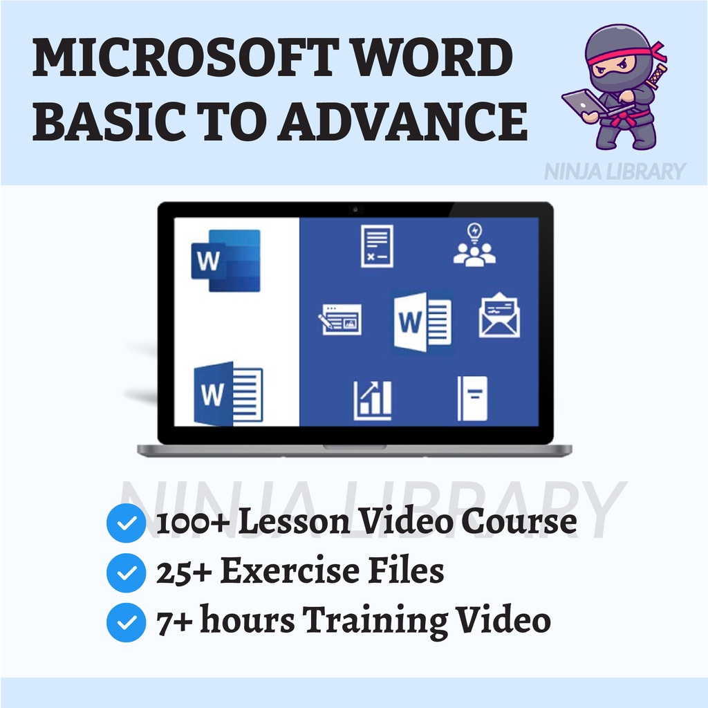 [Video Course] Microsoft Word Course - Basic To Advanced Training Class ...