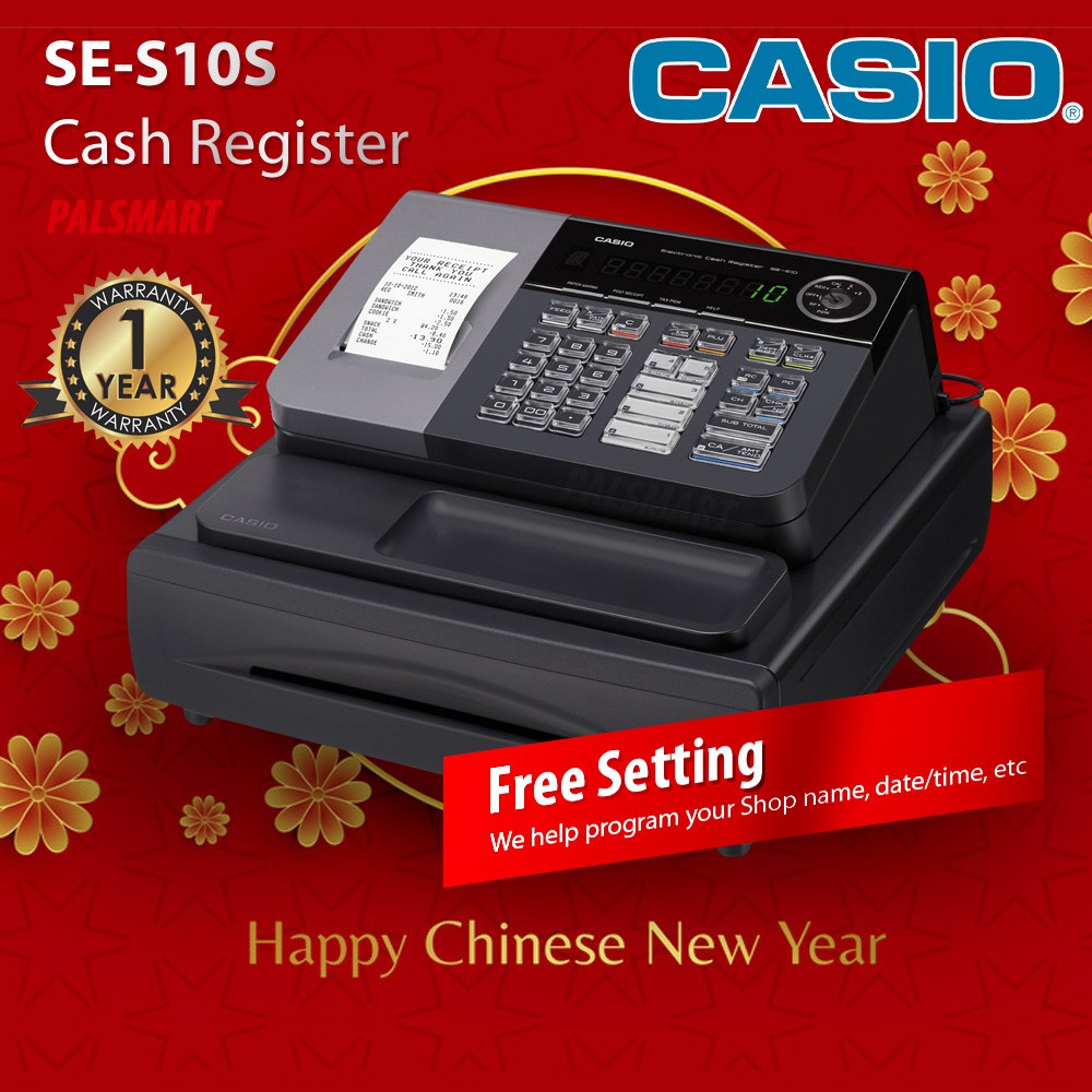 Casio SEG1 Cashier Machine Cash Register (Free Setting) / SEG1