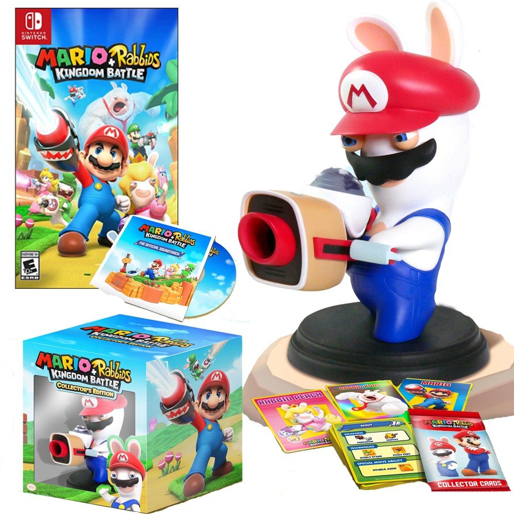 Nintendo Switch Mario + Rabbids Kingdom Battle Collector Edition ...