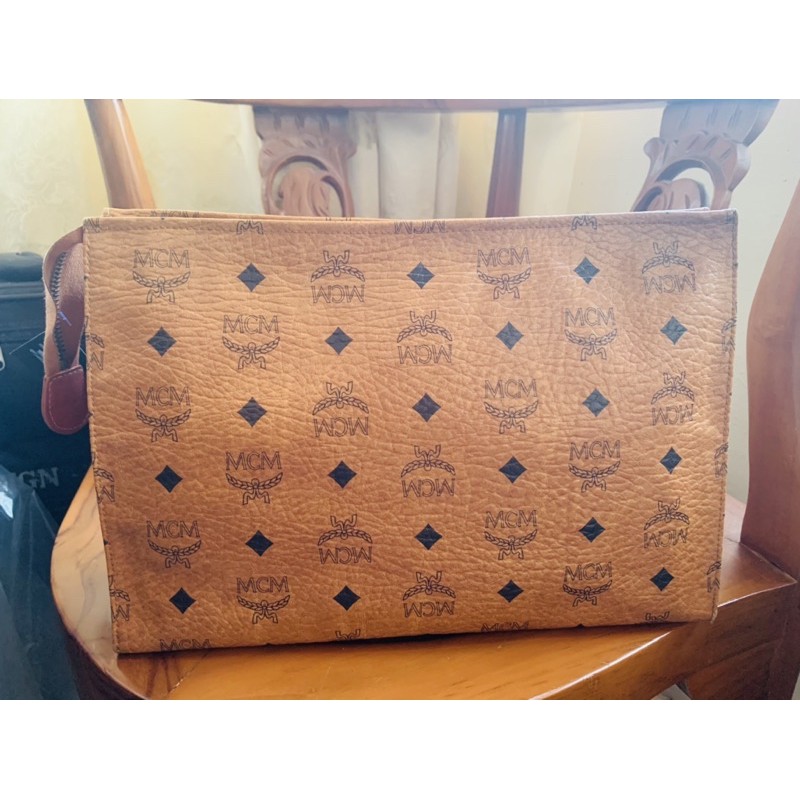 MCM Clutch preloved item Shopee Malaysia