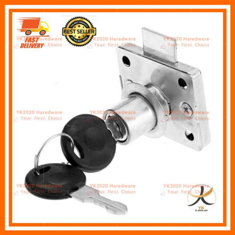 YK High Quality Square Drawer Lock Set Home Office Study Table Task ...