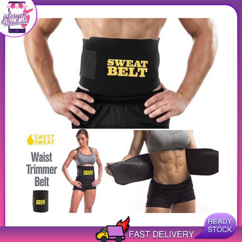 Sweet Sweat Premium Waist Trimmer Belt 收腹束腰带塑身排汗