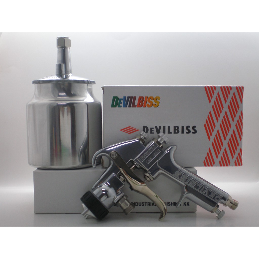 100 ORIGINAL DEVILBISS JGX 502 SPRAY GUN with 750CC CAN Shopee