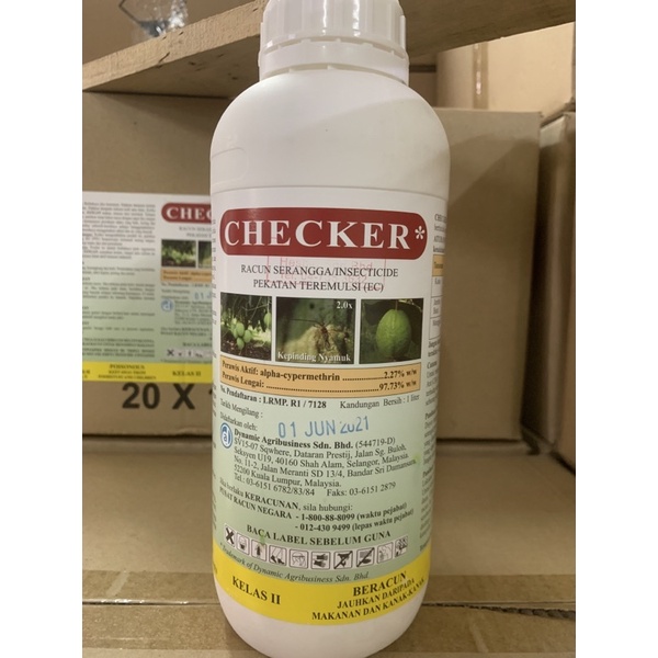 Checker EC 1Liter (alpha-cypermertin) | Shopee Malaysia