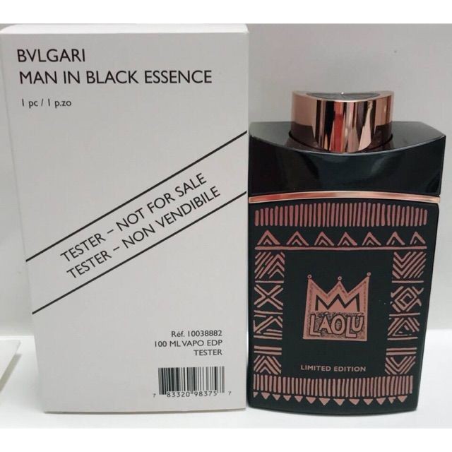 Bvlgari man in shop black tester original