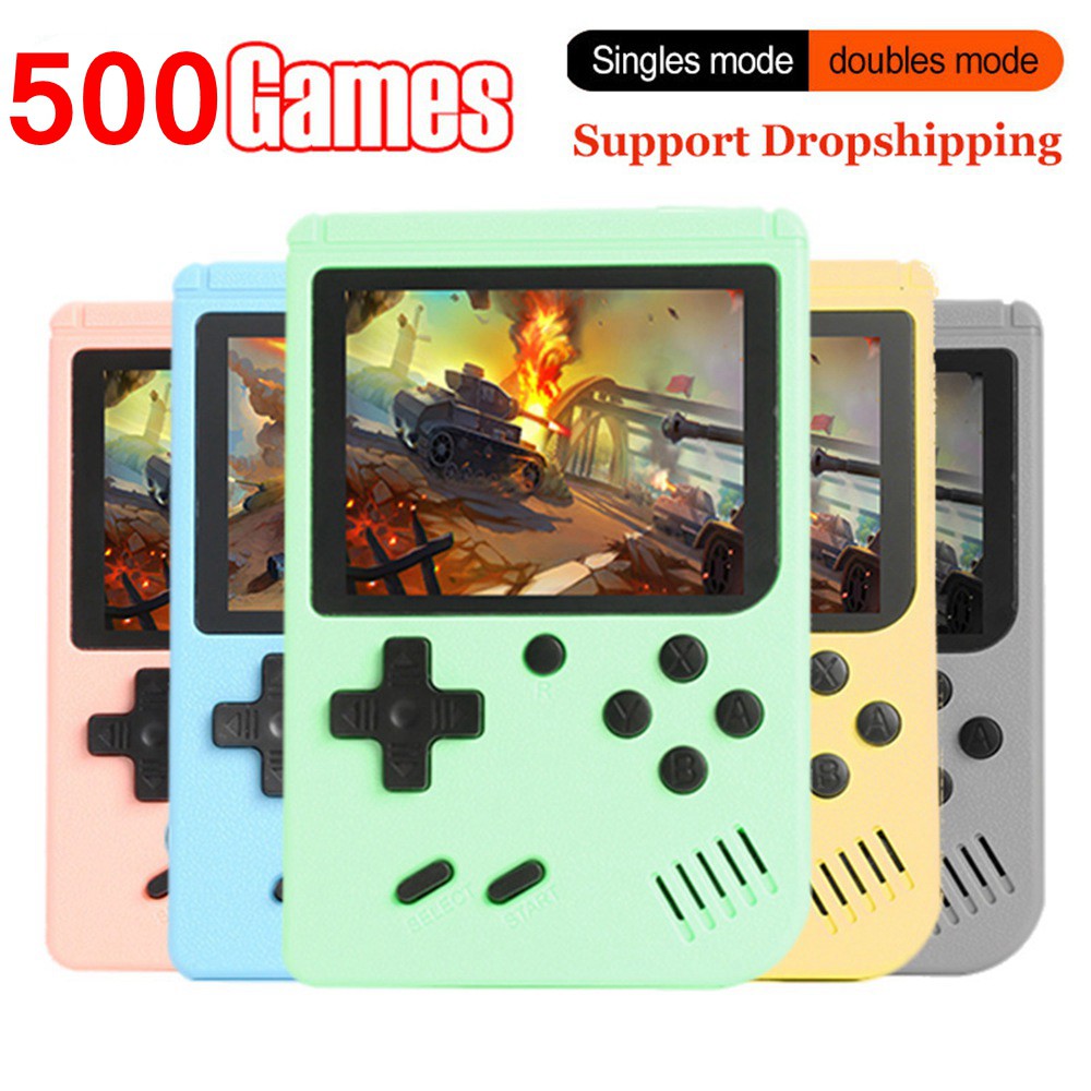 500 Games Pocket Game Console Retro Mini Handheld Gaming Player 8 Bit Retro  Consoles LCD Video Gaming Console Adults Kid | Shopee Malaysia