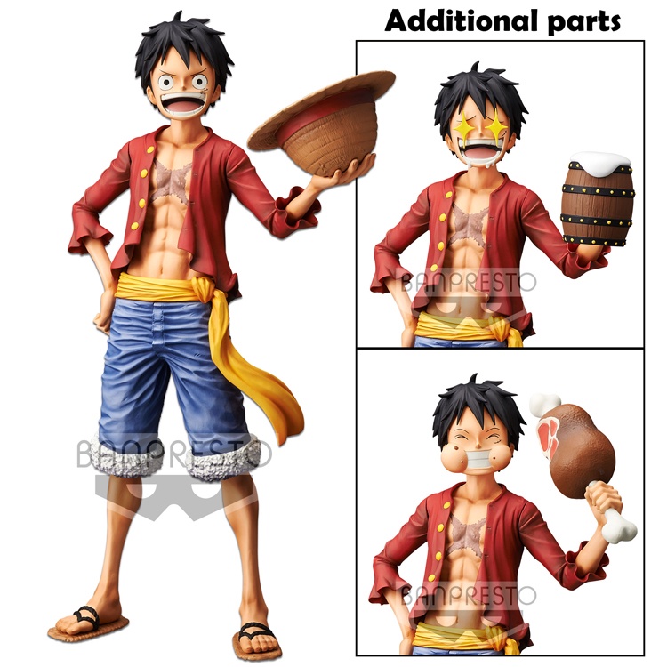 Original Banpresto Bandai One Piece Grandista Nero Monkey D. Luffy ...