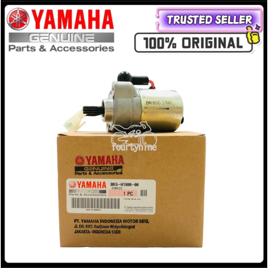 100 R15 STARTER MOTOR STARTING MOTOR ASSY BK6H180000 Shopee Malaysia