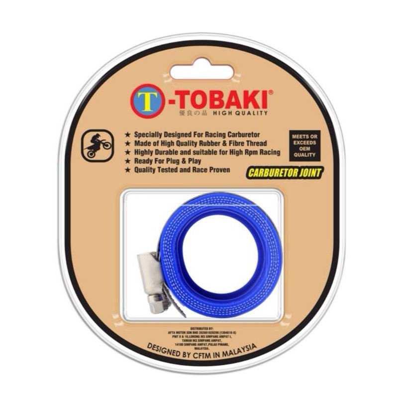 TOBAKI CARBURETOR JOINT AIR HOSE JOIN JOINT RACING INTAKE CARBURETOR AIR HOSE 28MM/30MM 32MM