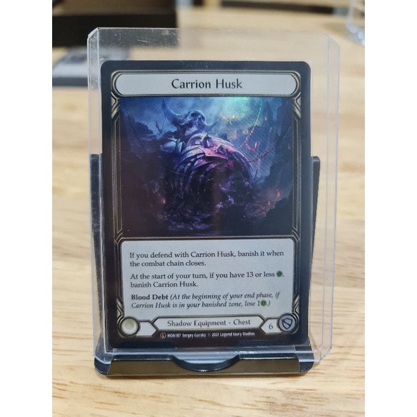 Flesh and Blood TCG : Carrion Husk // Unlimited Monarch | Shopee