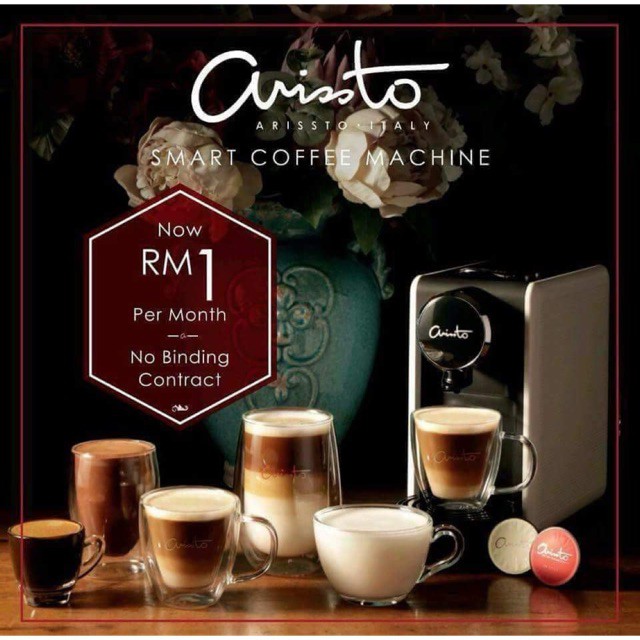 arissto coffee machine capsule