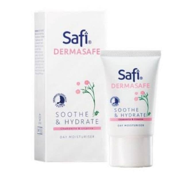 Safi DERMASAFE MOISTURISER 50GR Sensitive Skin Moisturizer Shopee