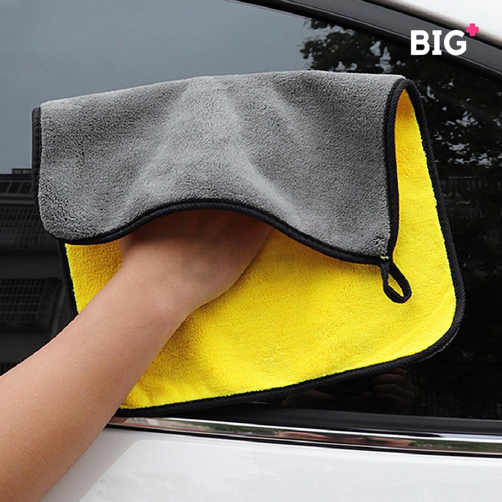 BIG+ Super Absorbent Microfiber Cleaning Towel (300gsm) Multi-Purpose ...