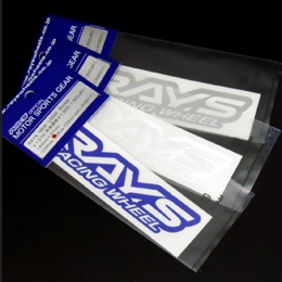 RAYS Racing Wheel NEW Logo Sticker W140 | Shopee Malaysia