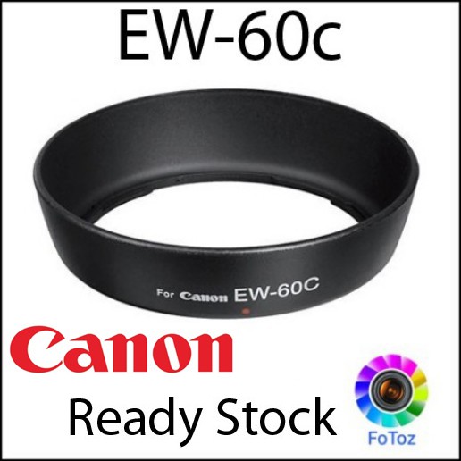 EW60C EW60C Lens Hood For Canon EFS 1855mm Shopee Malaysia