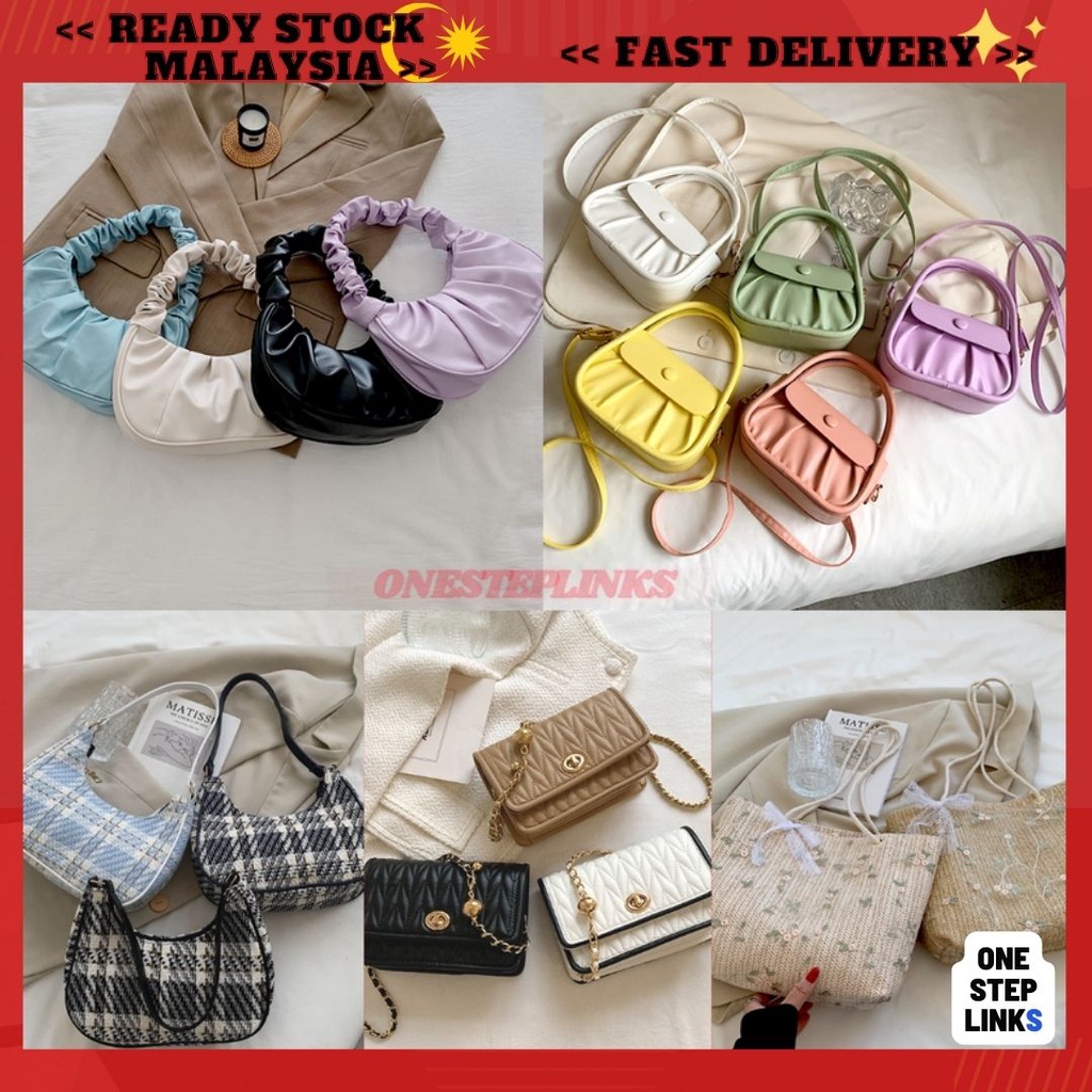 *READYSTOCK* Women Shoulder Sling Handbag New Fashion Women's Cute ...