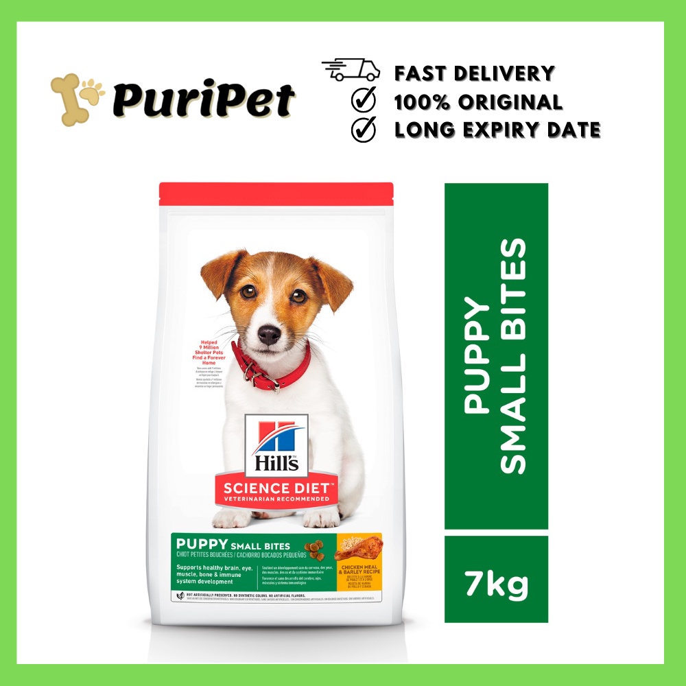 7KG Hill's Science Diet Puppy Small Bite 7kg DOG DRY FOOD Shopee