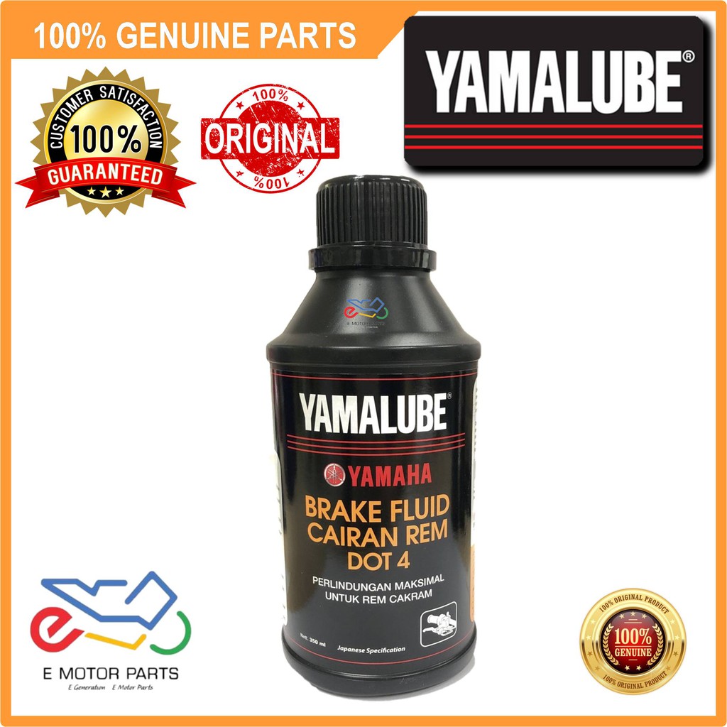 YAMALUBE BRAKE FLUID CAIRAN REM DOT 4 350ML YAMAHA 100 ORIGINAL