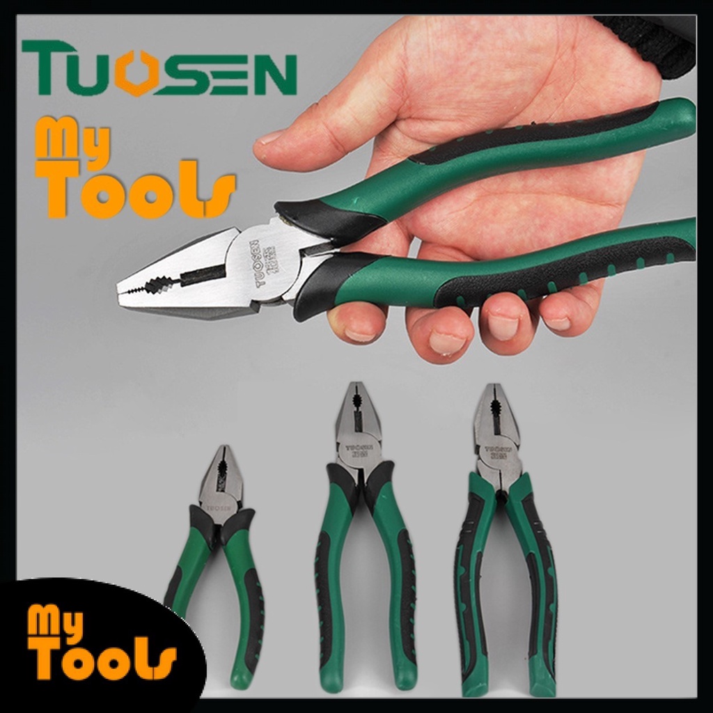 Mytools Premium TUOSEN Combination Pliers 6 Inch / 8 Inch Professional ...
