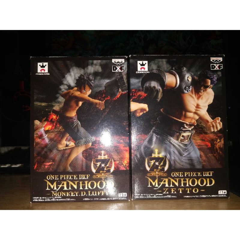Banpresto One Piece DXF Manhood Z Zetto – Figurine Originale 2010 – Occasion