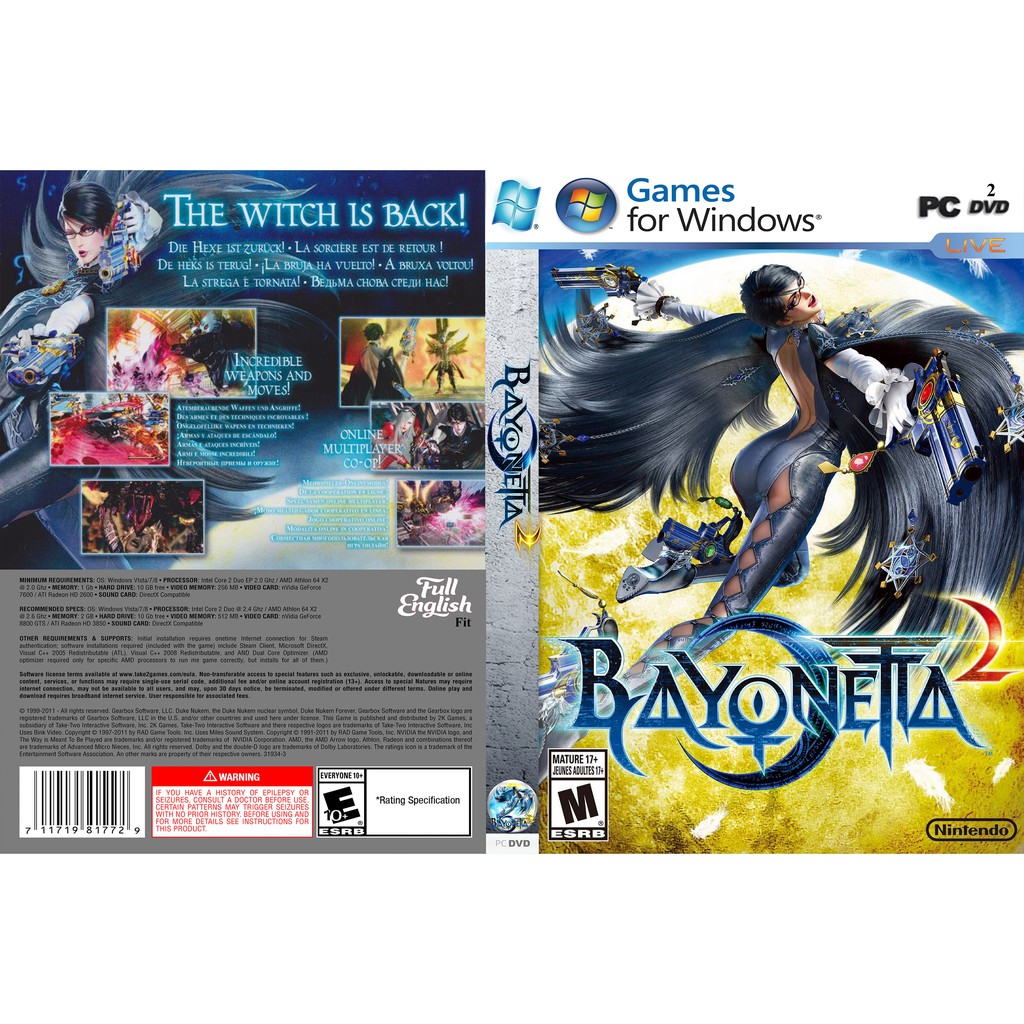 Bayonetta 2 store on pc