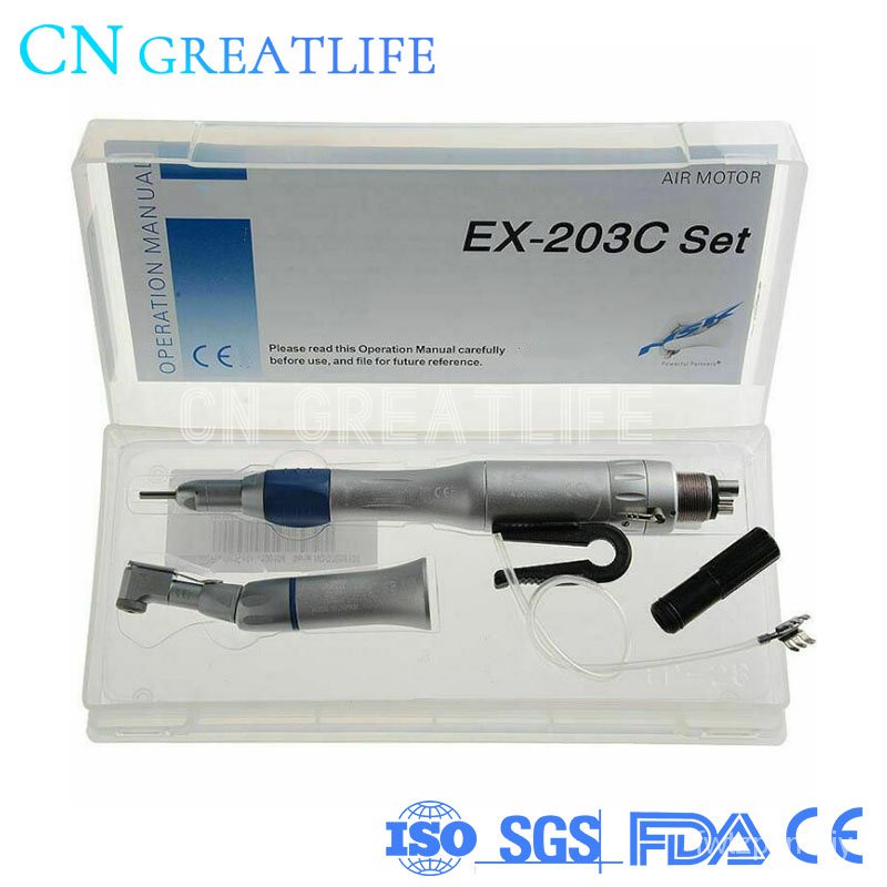 NSK Style Dental Slow Low Speed Handpiece Kit EX-203C Set E-type 4H
