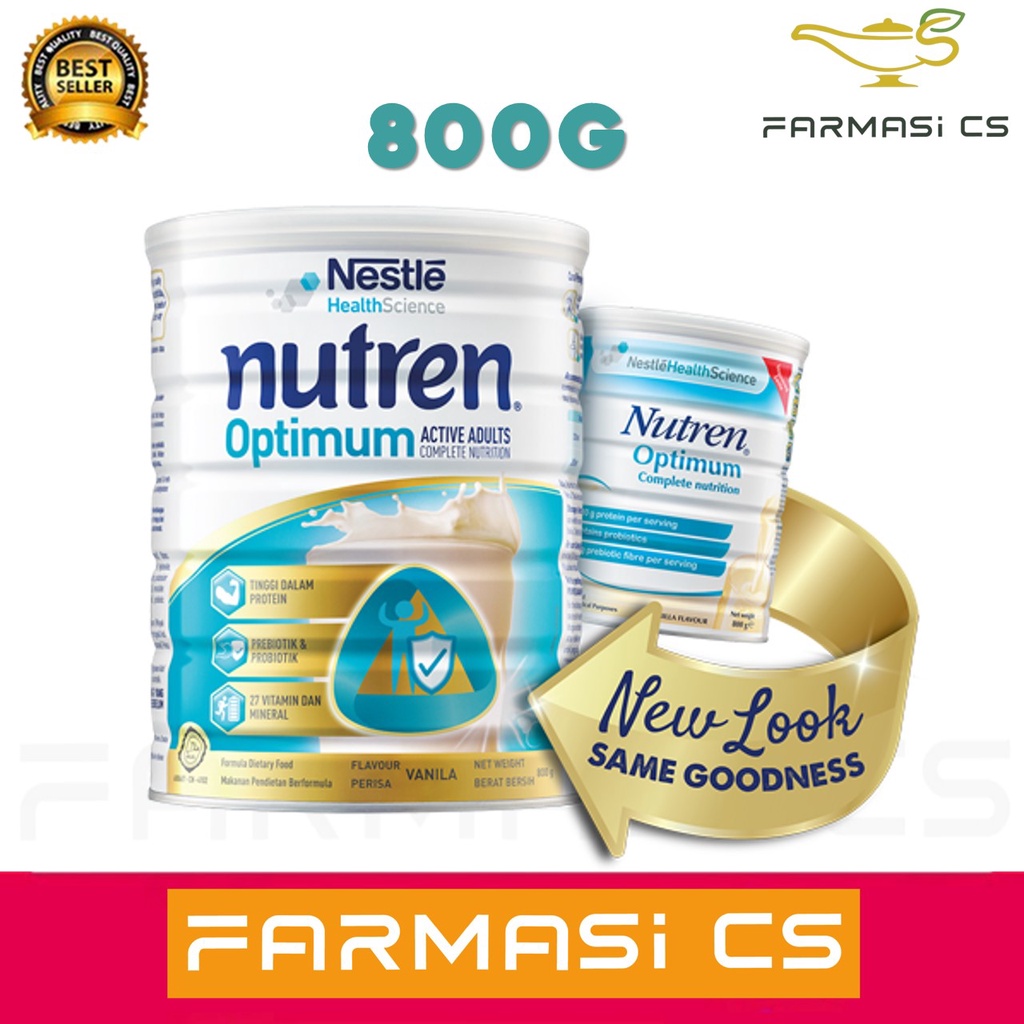 Nestle Nutren Optimum Complete Nutrition 800g EXP:05/2025 | Shopee Malaysia