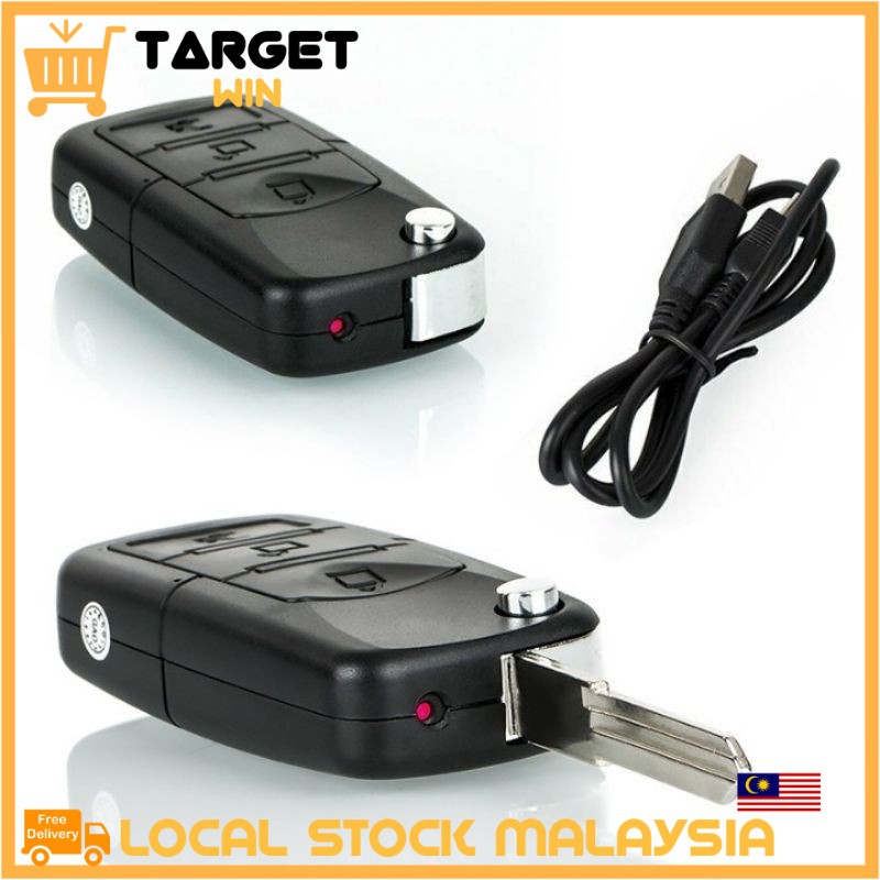 Car Key DVR Spy Cam Fob Motion Detection Hidden Video Recorder Camera Shopee Malaysia