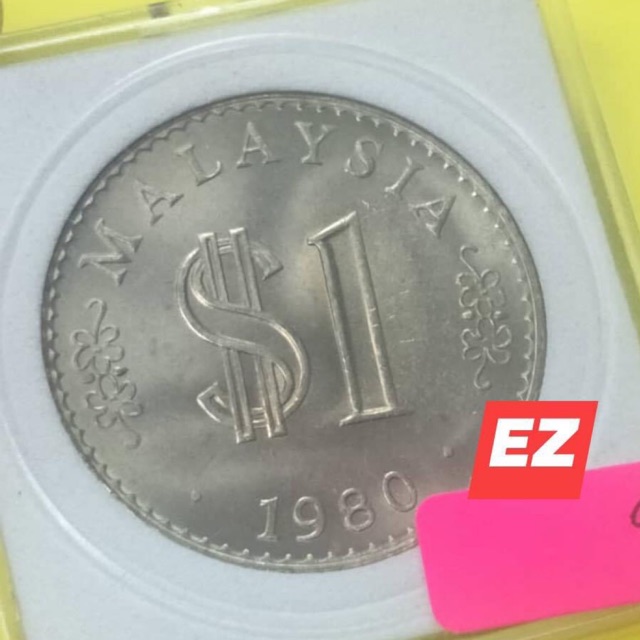 1980 Syiling 1 Ringgit | Shopee Malaysia