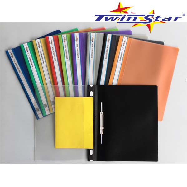 Twin Star A4 Management File With Front Pocket [12PCS/PKT] | Shopee ...