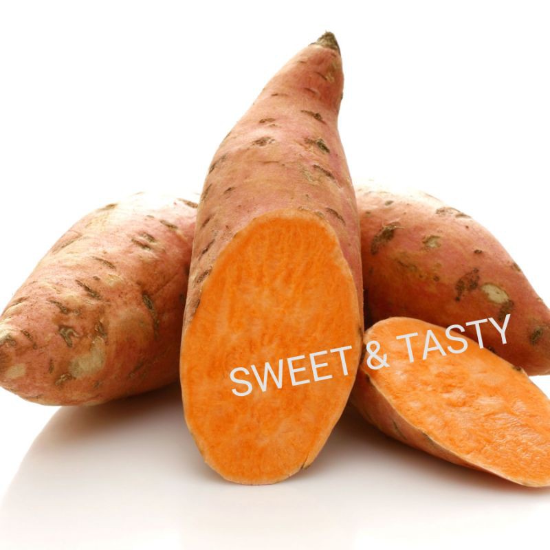 UBI MADU OREN/ORANGE SWEET POTATO (+/-500g) | Shopee Malaysia