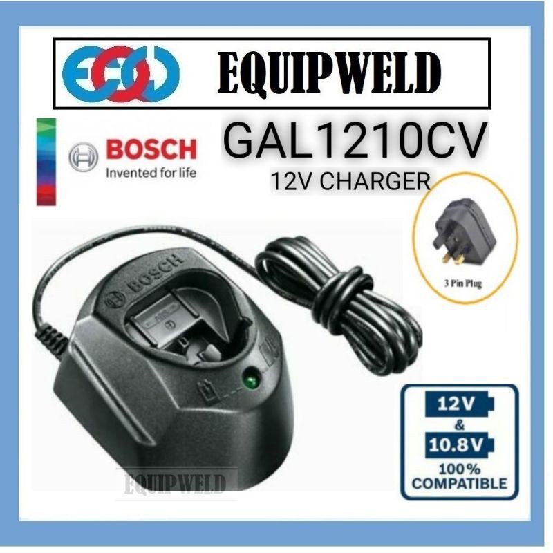 BOSCH 12V GAL1210CV CHARGER ORIGINAL 10.8V 12V LITHIUM ION