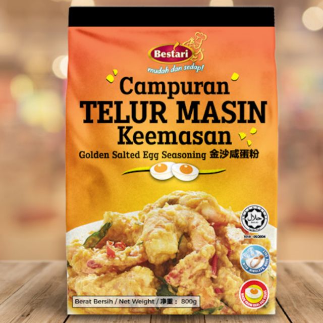 BESTARI Golden Salted Egg Seasoning 150g Halal for sale online