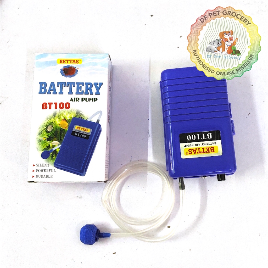 Bettas Battery Air Pump BT100 Aquarium Air Pump Shopee Malaysia