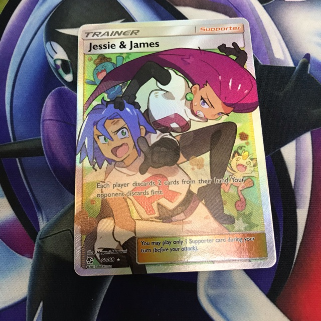 huge pokemon card collection Jessie & James Pokemon Hidden Fates #68 CGC 9.5