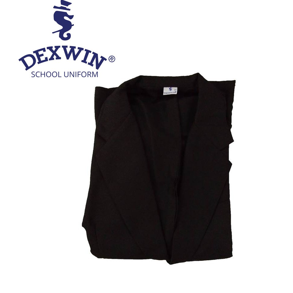 Dexwin Brazer Hitam Black Pengawas Sekolah Unisex Sesuai Lelaki Dan ...