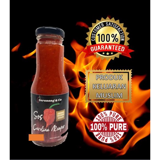 SOS CAROLINA REAPER SUPERHOT | Shopee Malaysia