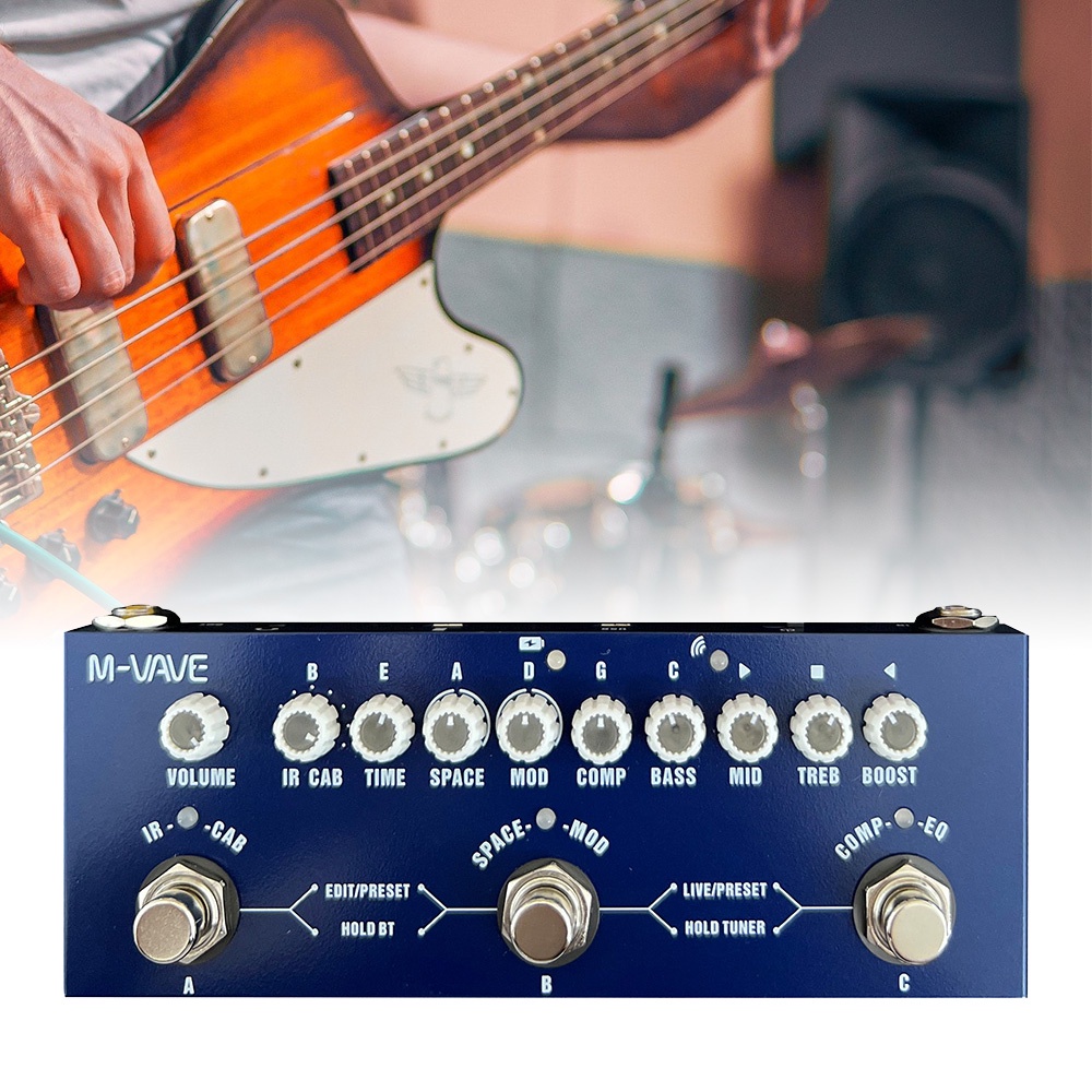 thumbnail image 2 of Used Sonicake LEVITATE DELAY REVERB 2N1 EFFECTS PEDAL Reverb Pedal 2 of 13