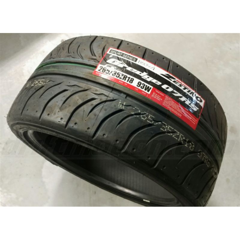 新品 2本】ZESTINO Gredge07RS 265／35 R18 ゼスティノ