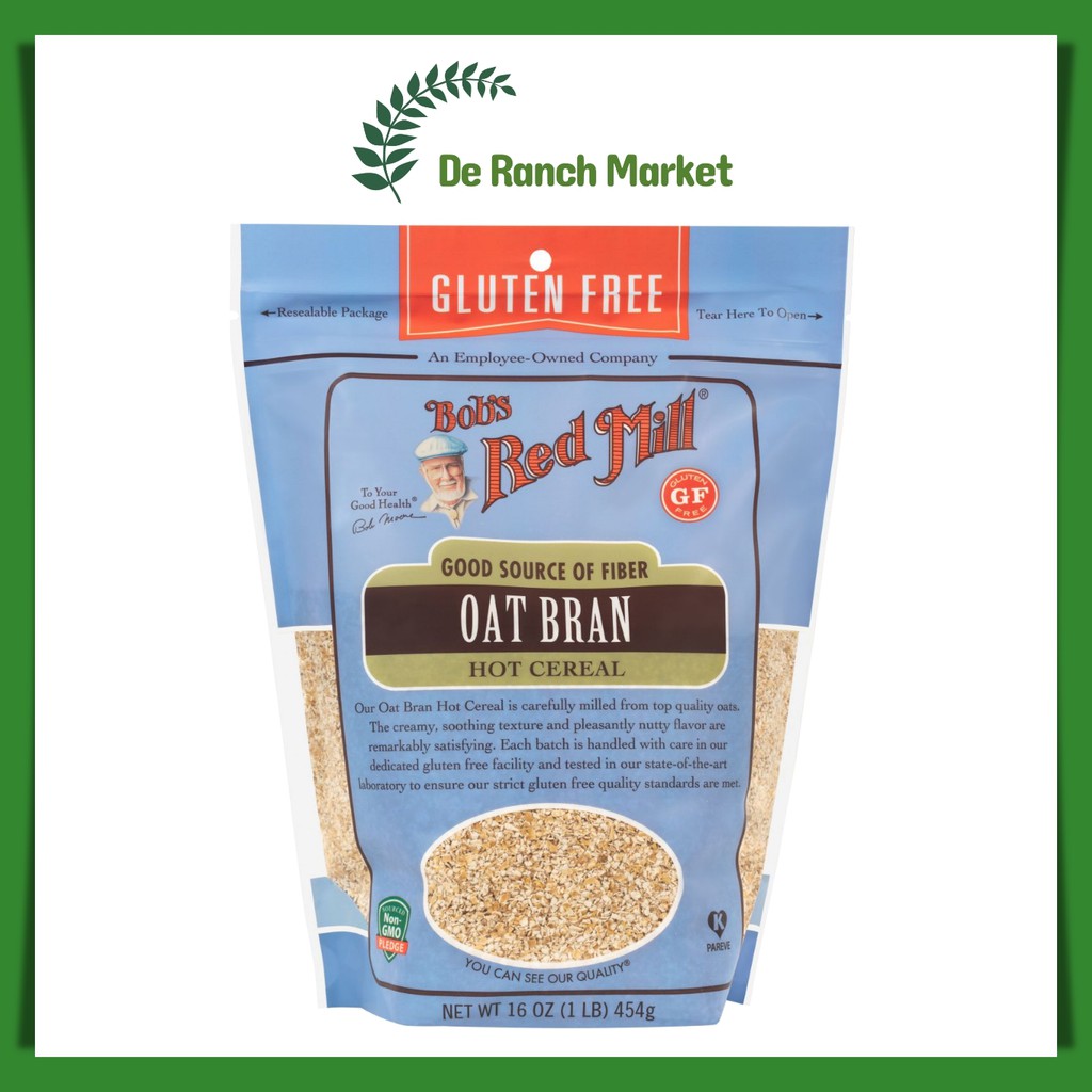 Bob's Red Mill Gluten Free Oat Bran Hot Cereal 454g | Shopee Malaysia