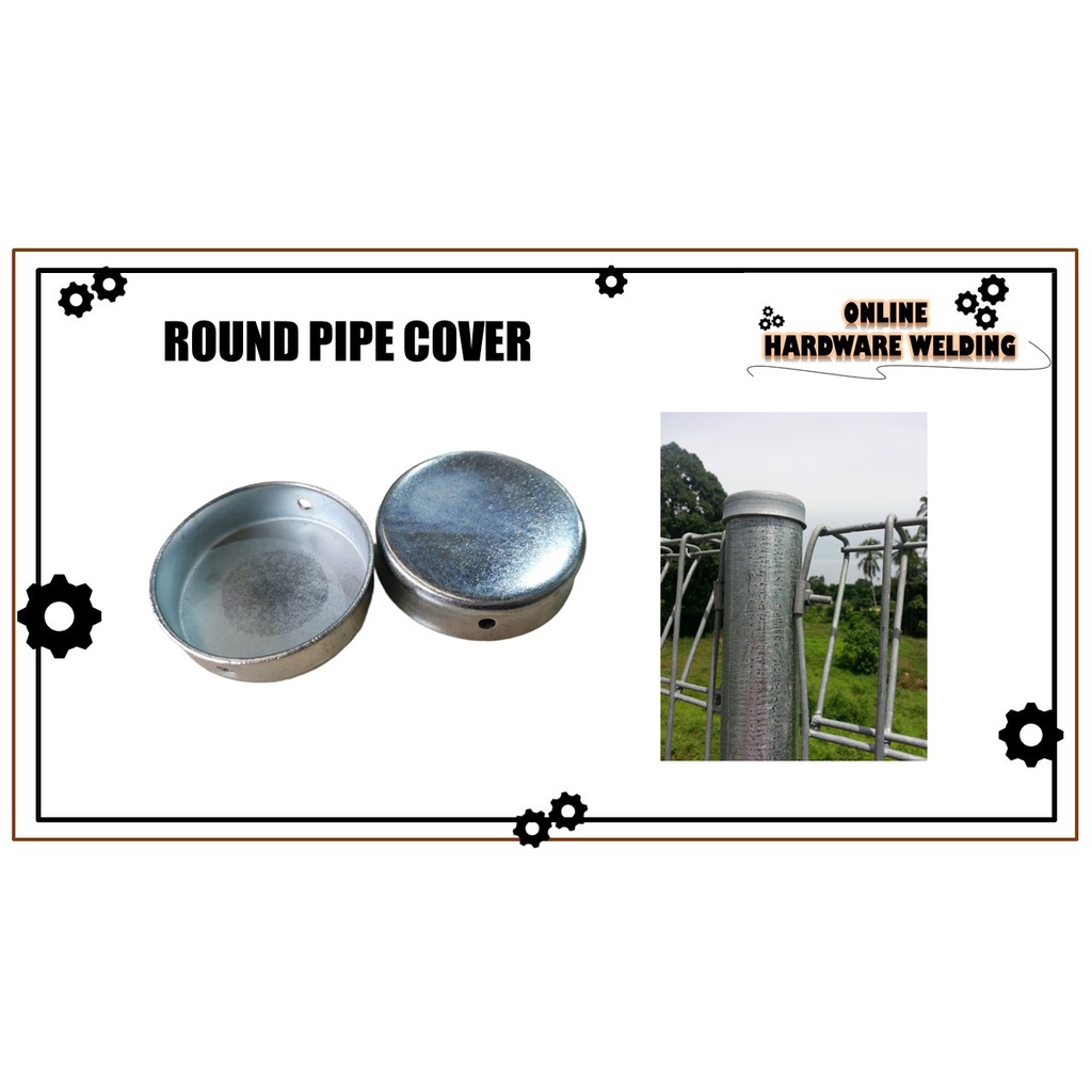 Round Pipe Cover/End Capping/Round Pipe Plug WeldingFree Quick Sealing Cover Head Hole Cap