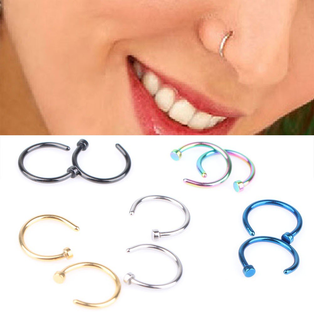 Anti hot sale septum piercing