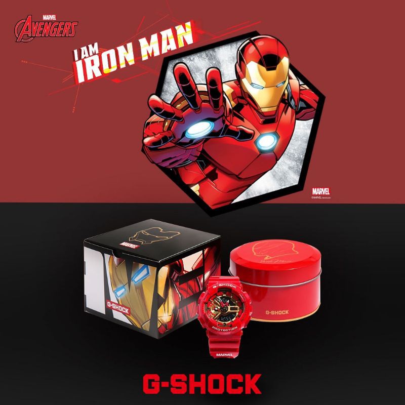 Casio G-Shock ❌ Marvel Avengers Shopee Malaysia