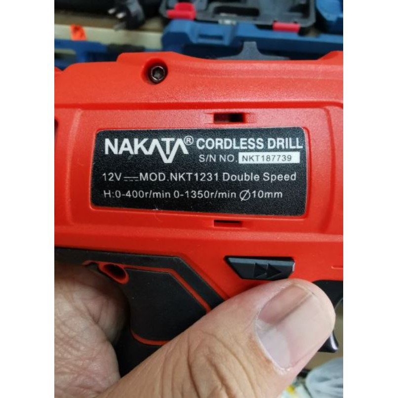 Nakata cordless online drill