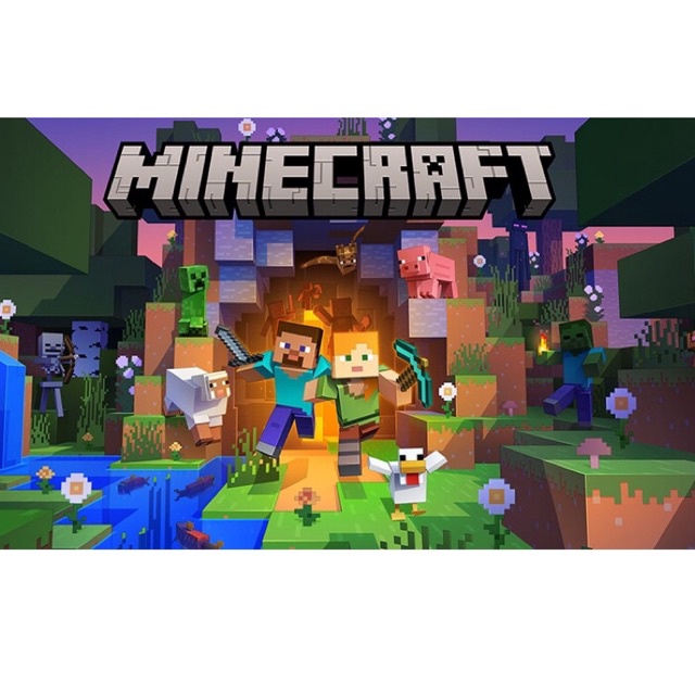 Permanent Minecraft Java Editon/Pocket Editon (Can be updated) | Shopee ...